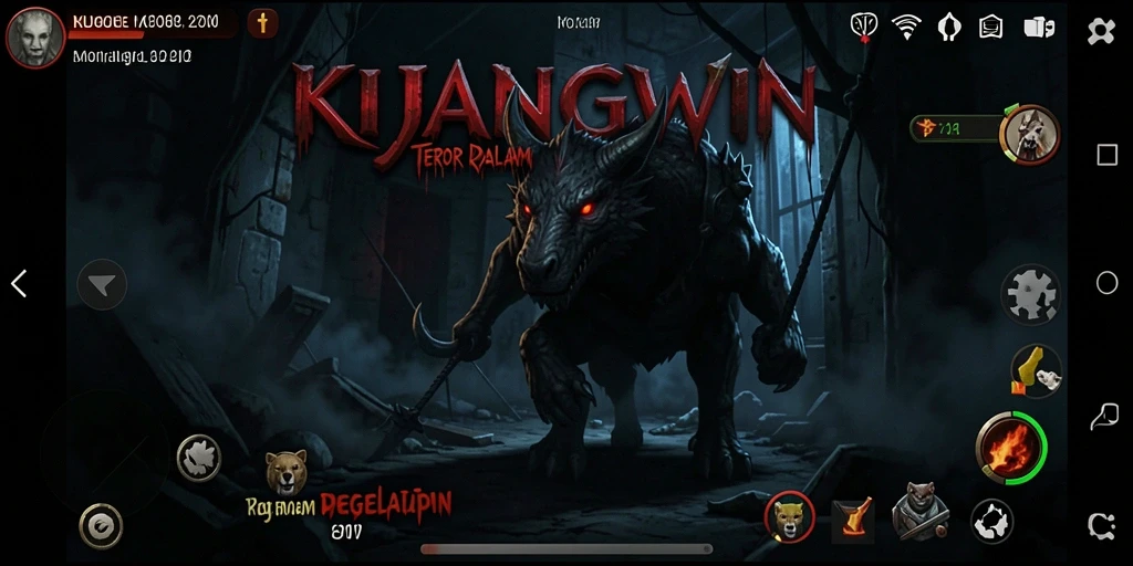Gameplay menakutkan KIJANGWIN yang penuh ketegangan.