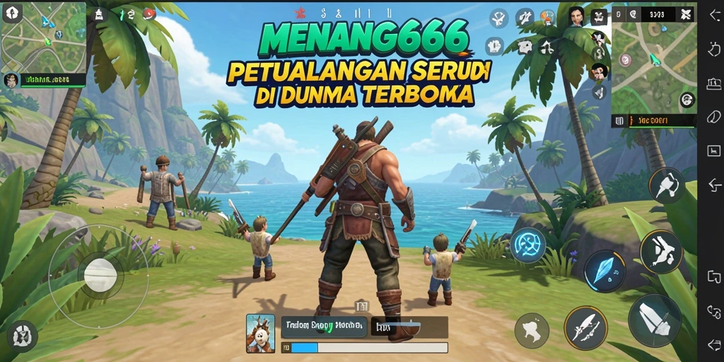 Tangkapan layar MENANG666 menampilkan eksplorasi dunia terbuka yang memukau.