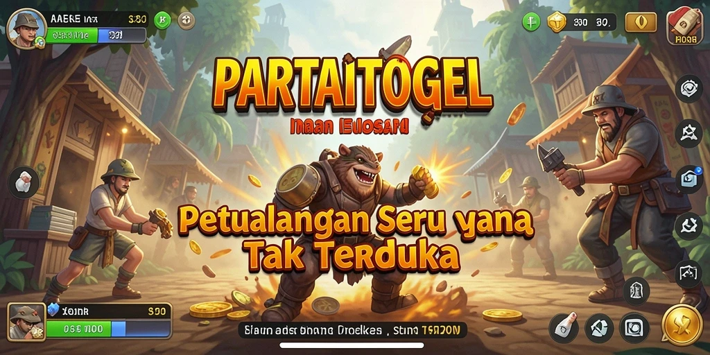 Tampilan gameplay seru di dunia petualangan PARTAITOGEL.