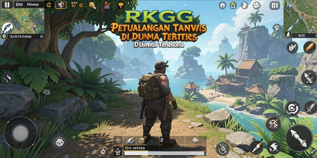 Tangkapan layar gameplay RKGG yang mendalam dalam dunia terbuka.