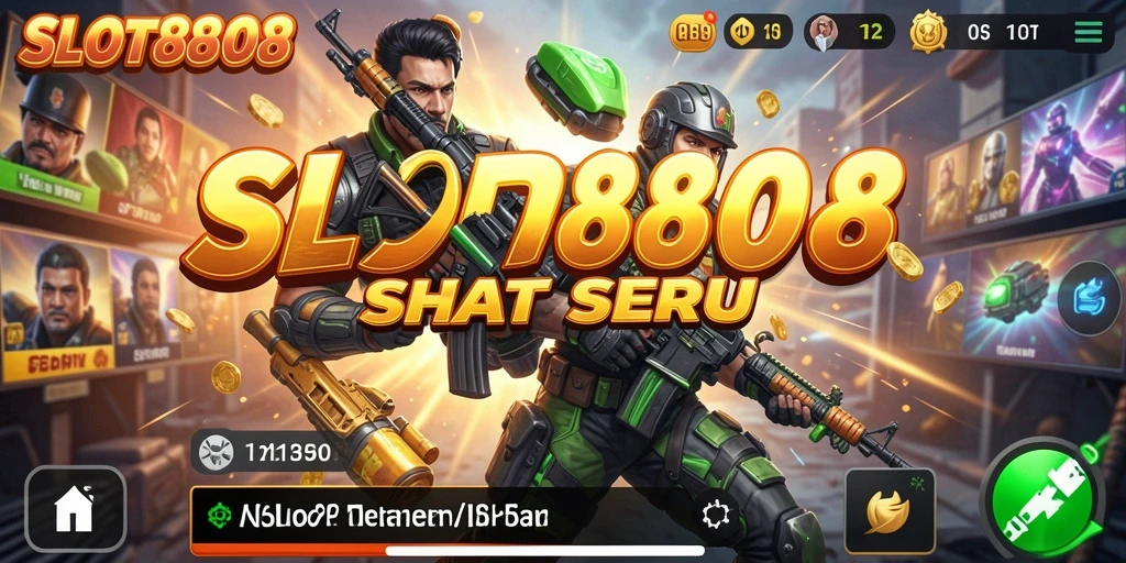 Tampilan gaming SLOT8808 yang mendebarkan dan interaktif.