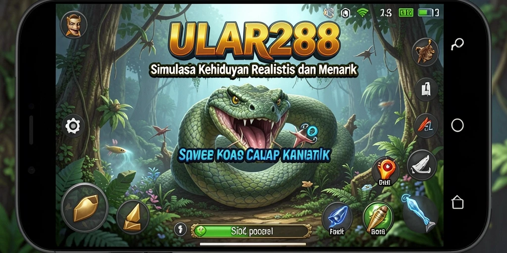 Tampilan gameplay ULAR288 yang mengasyikkan dan interaktif.